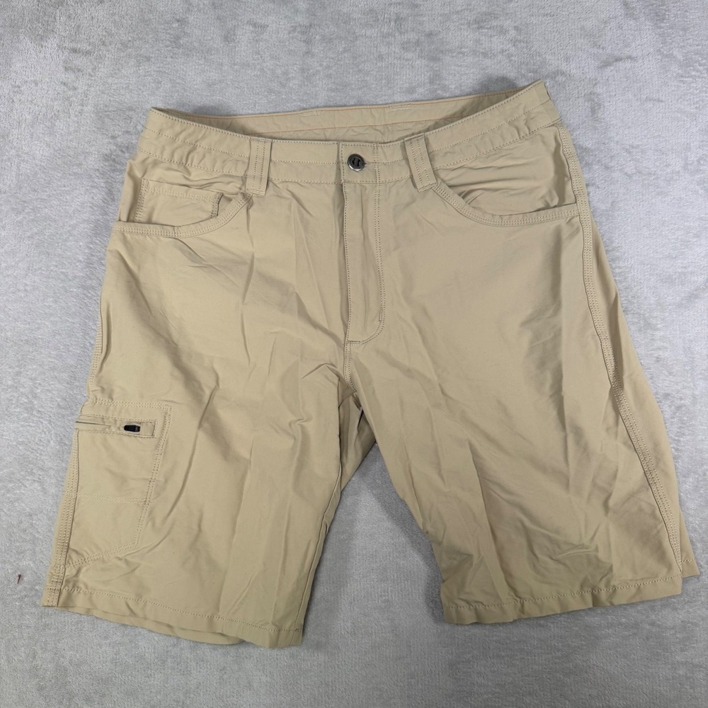 Patagonia Mens Quandary Shorts Khaki Tan Hiking Outdoor 57825 Size 32